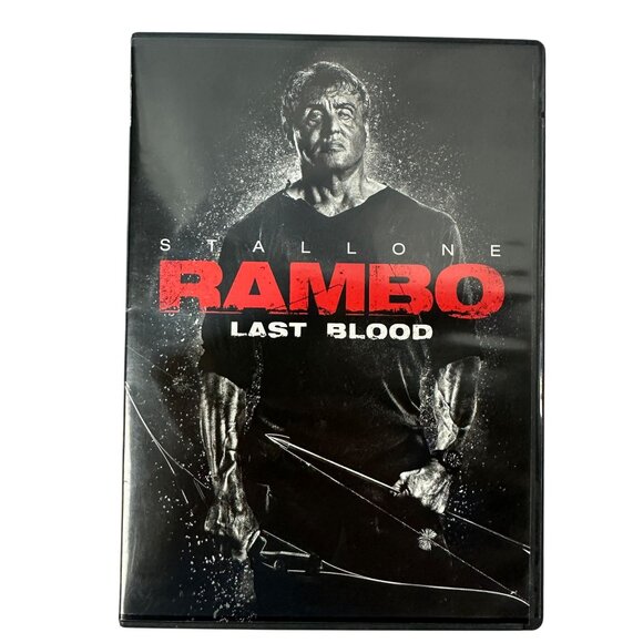 Rambo Last Blood Sylvester Stallone Lionsgate DVD Region 1 2019 Action Adventure - Picture 1 of 7